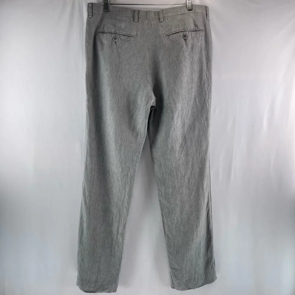 Banana Republic Modern Slim Fit Linen Pant Size 33x32